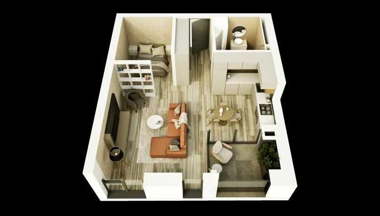 Studio dublu Nord One Brediceanu - imagine 1