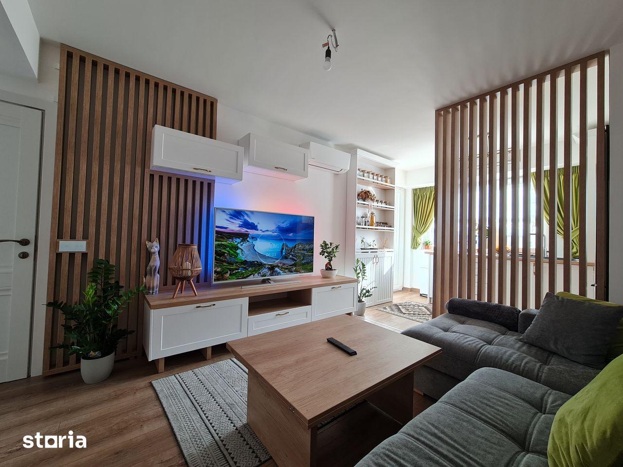 Apartament - 3 camere, mobilat, 76 m.p. cu 2 parcari private - imagine 1