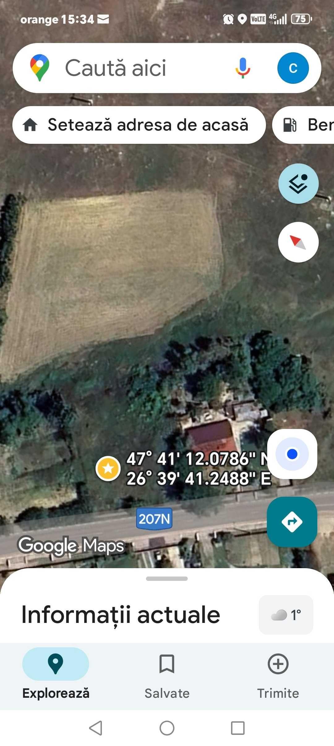 Teren 3500m2 intravilan în Baiceni - imagine 1