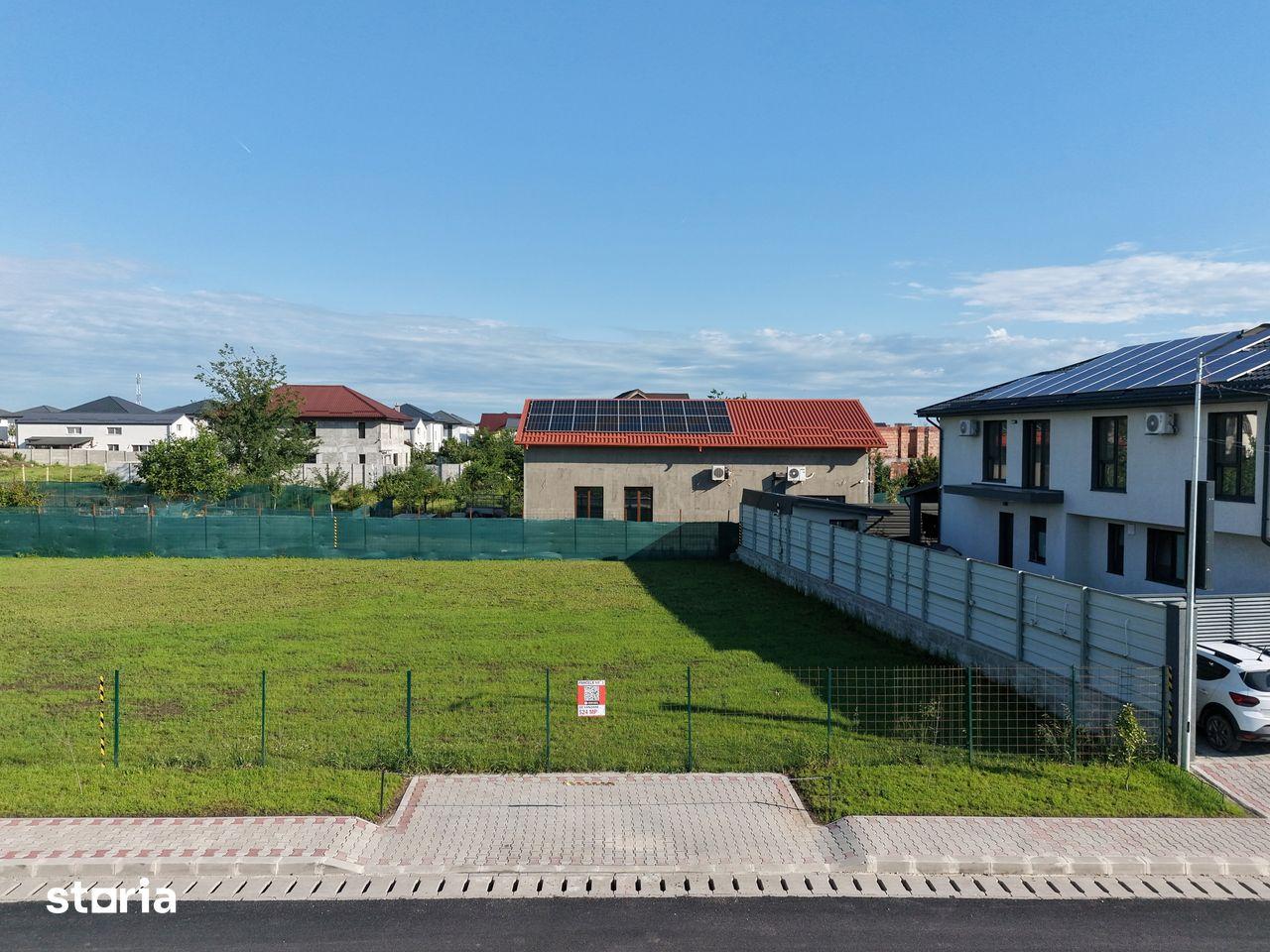 Teren Intravilan Safirului Bragadiru 2 Parcele de 524 mp