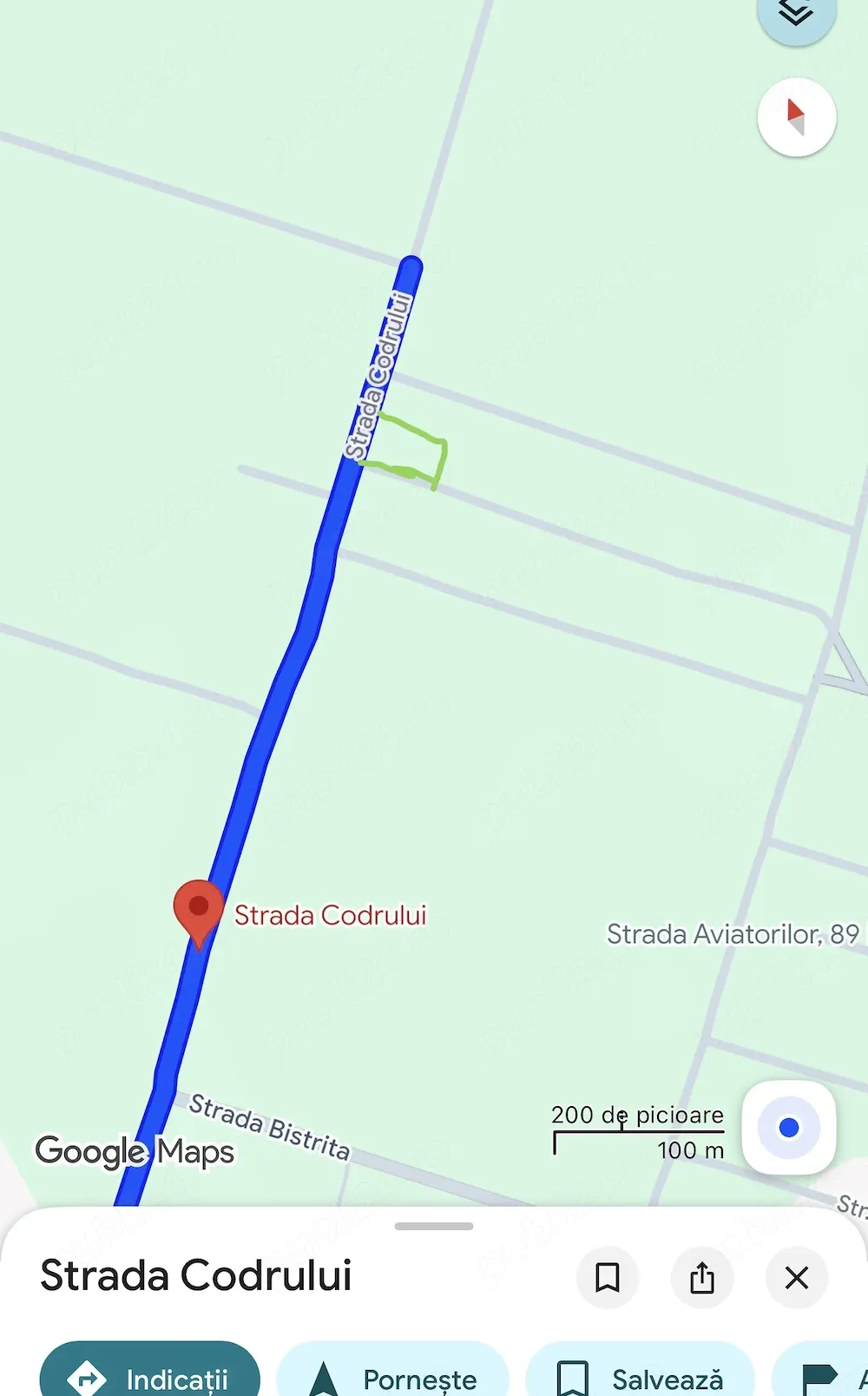 Teren Berceni Codrului