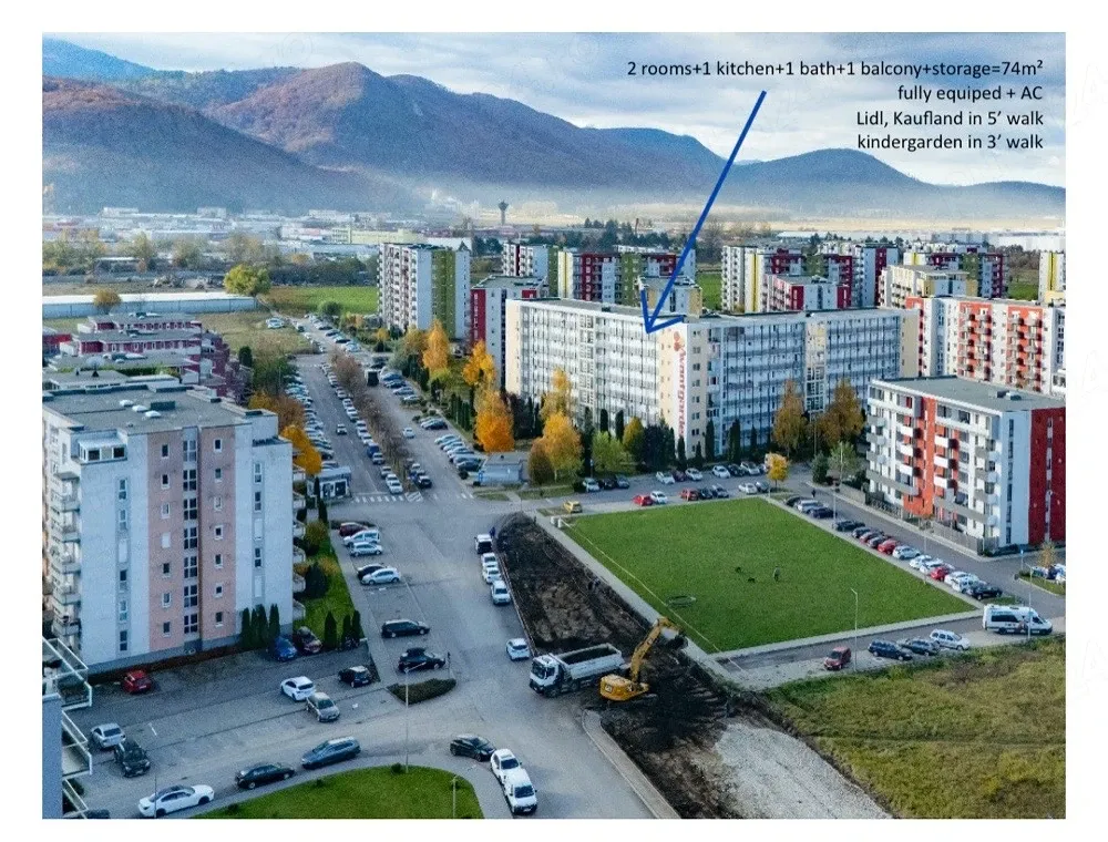 Lebedei 21, et 7 7,  Avantgarden Bartolomeu, Brașov, 67 m , disponibil imediat