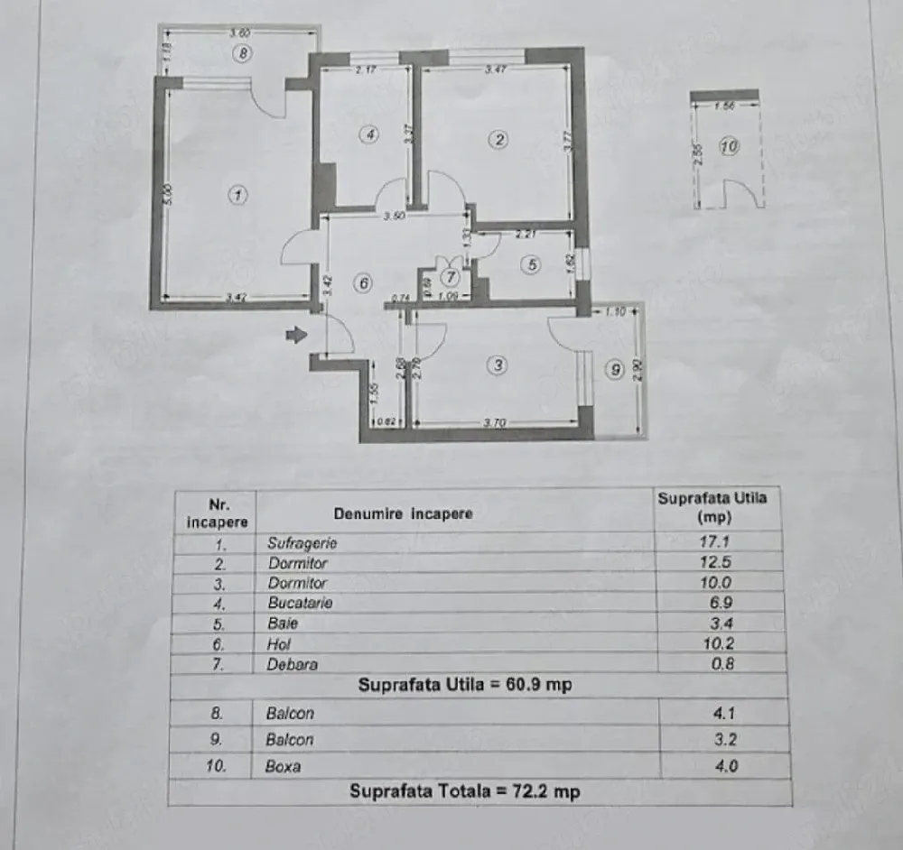 Schimb apartament
