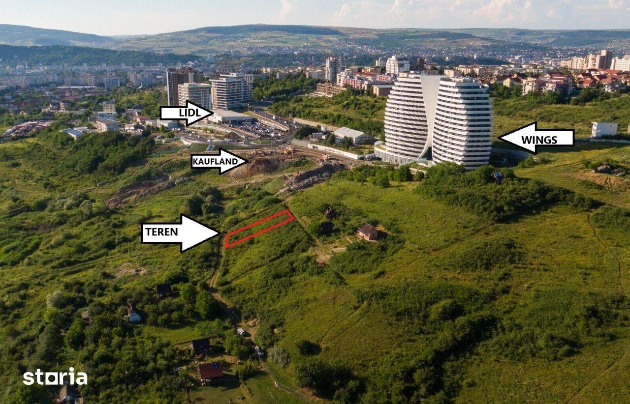 Teren construibil 814 mp, strada Frunzisului, langa Wings - imagine 1