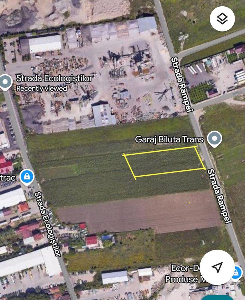 Teren industrial toate utilitatile uzina 2 centura