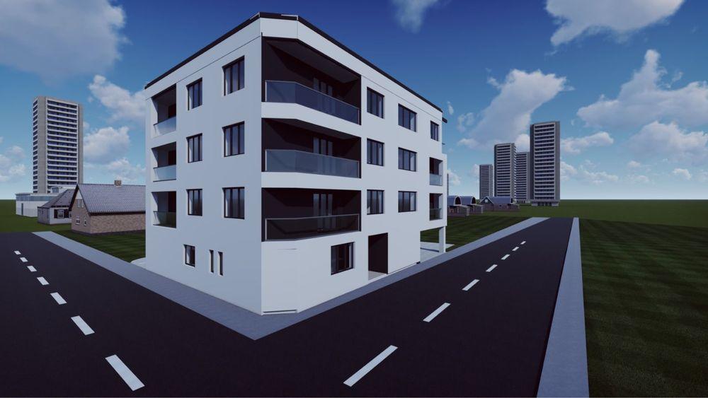 Apartamente De Vanzare In Spate La Elvila Bloc Nou P+3 La 50M De Lacul Siutghiol