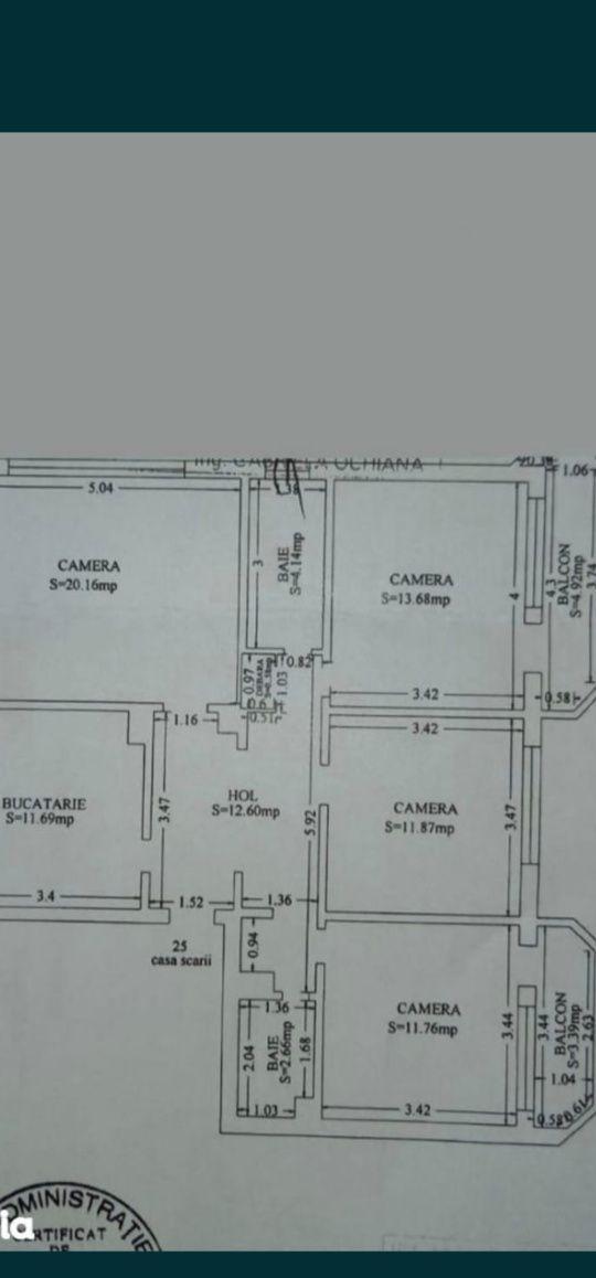 Apartament 4 camere decomandat zona big
