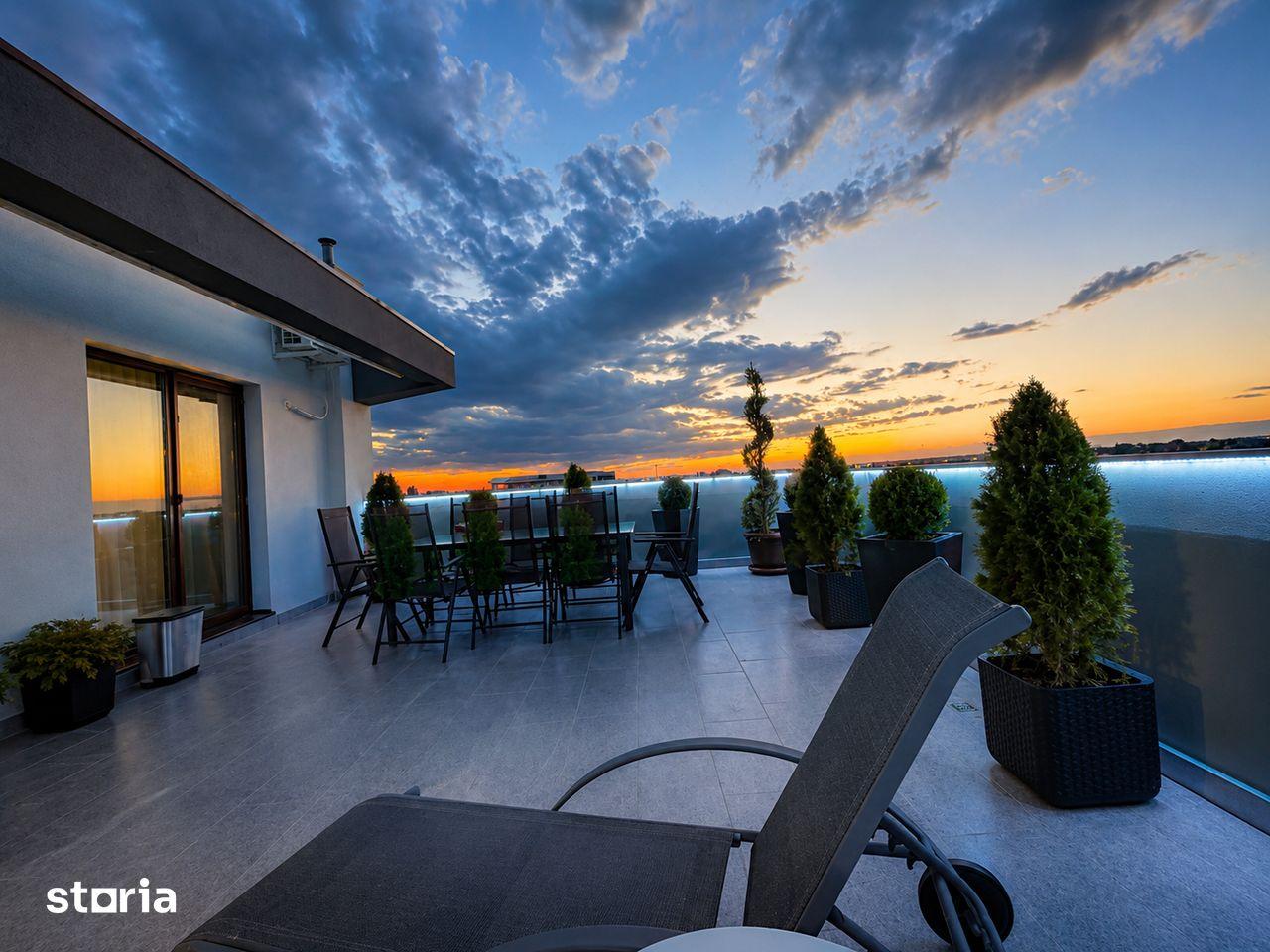 Penthouse Cu Terasă Spectaculoasă De 42 Mp Și 2 Parcări Sector 1