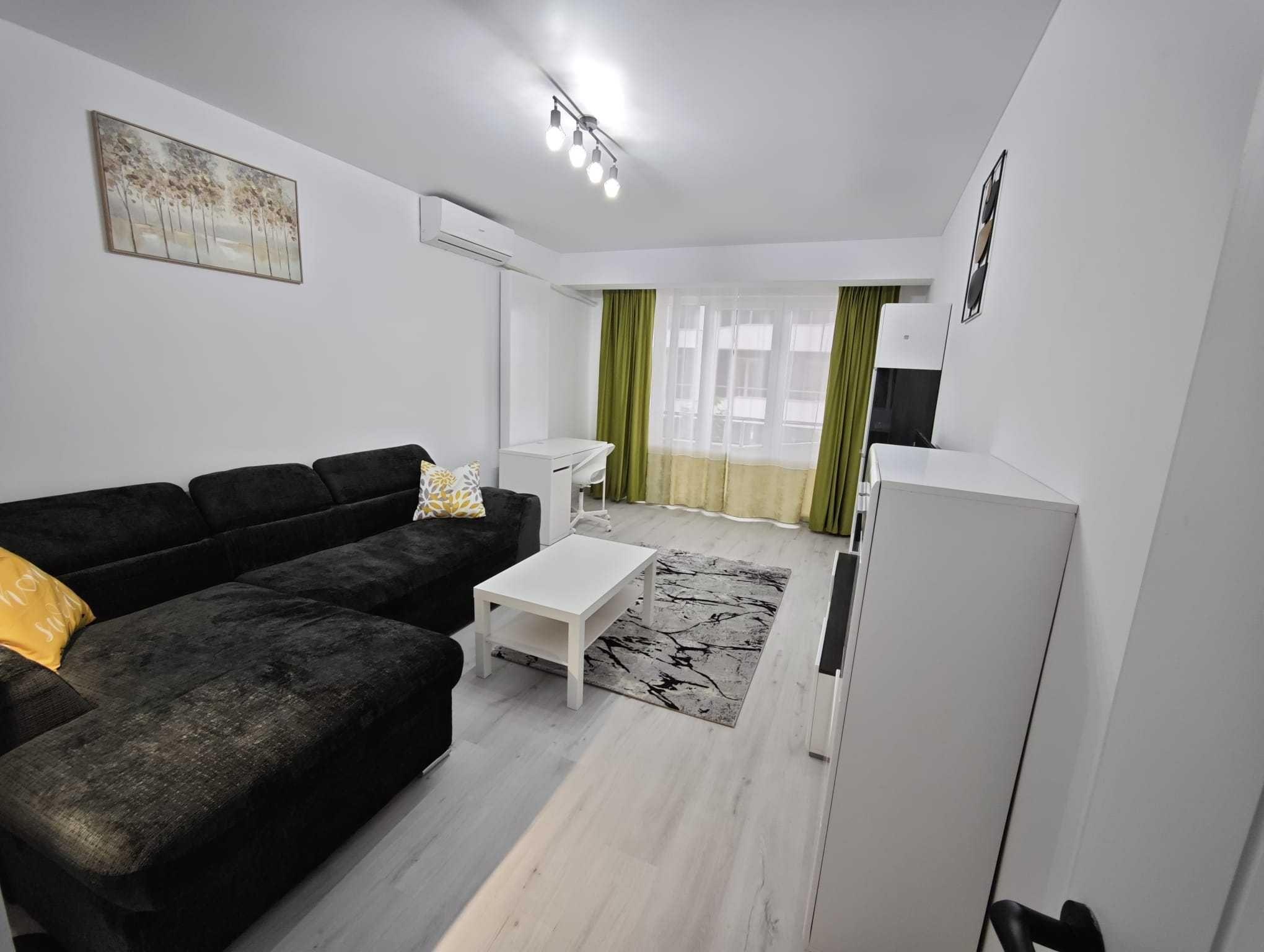 De închiriat garsonieră premium – 55 mp, bloc nou, loc de parcare acoperit, 5 min metrou Anghel Saligny, 500 euro