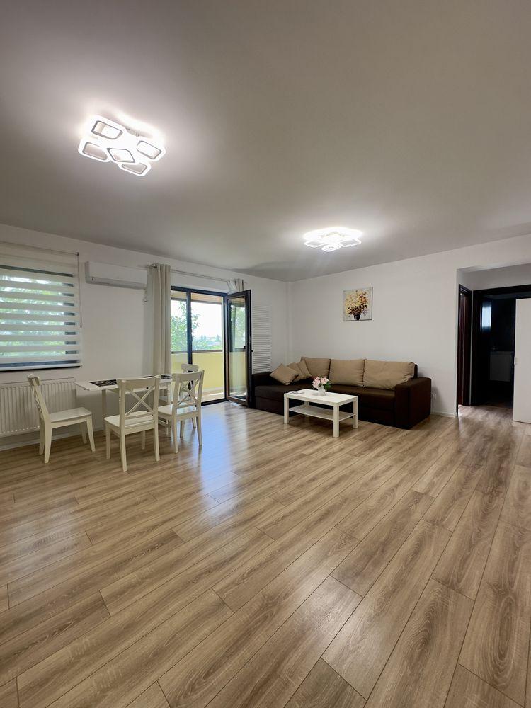 Apartament 2 camere, mansardă în Titan — 450€/lună