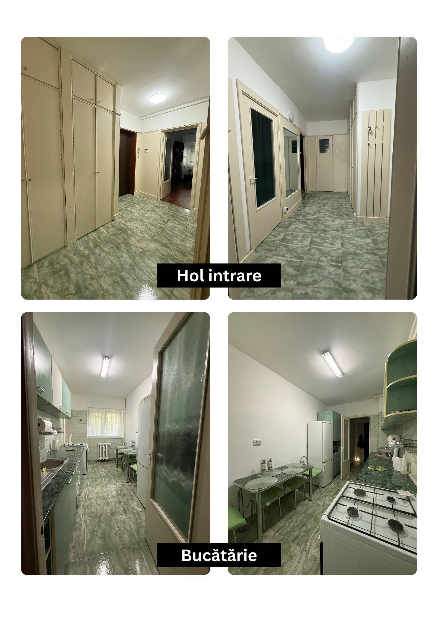 Apartament de închiriat, 3 camere, 2 băi, zonă Arena Națională, 70 mp