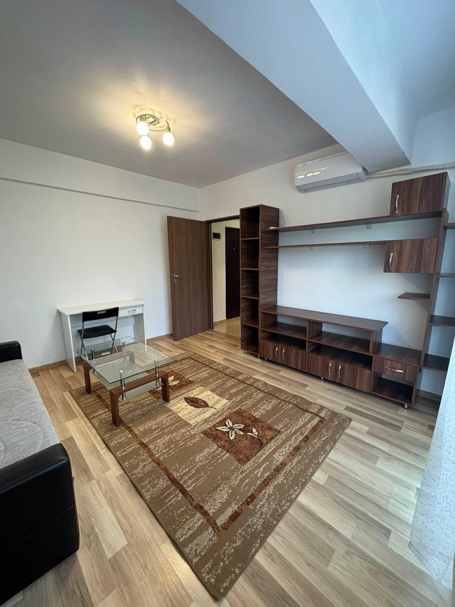 2 camere decomandat - mobilat & utilat complet, AC + centrală, parcare