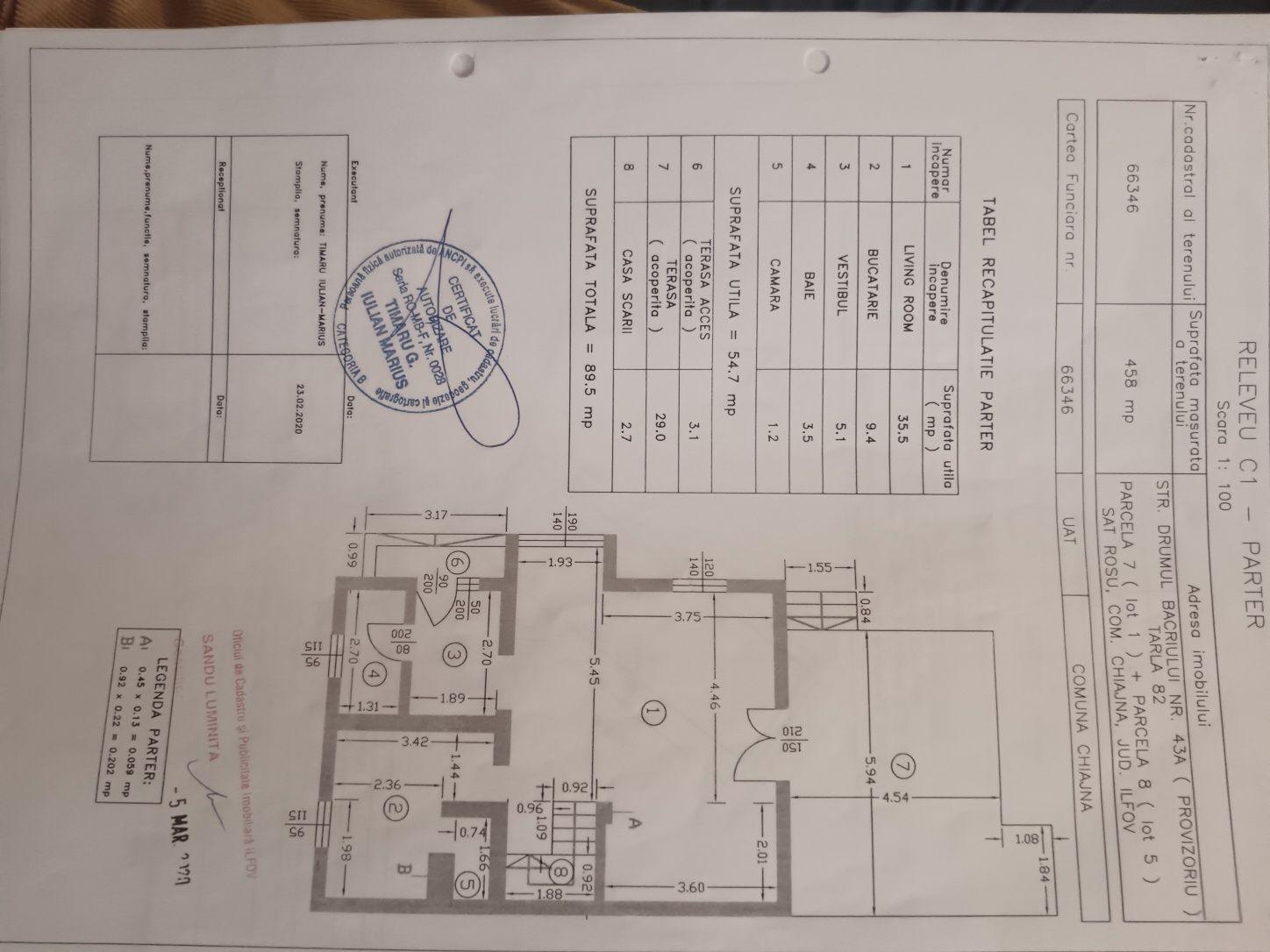Casă P+M + teren 458 mp |Dubla deschidere/Panouri fotovoltaice | Spațiu separat 22 mp | Chiajna – Sector 6