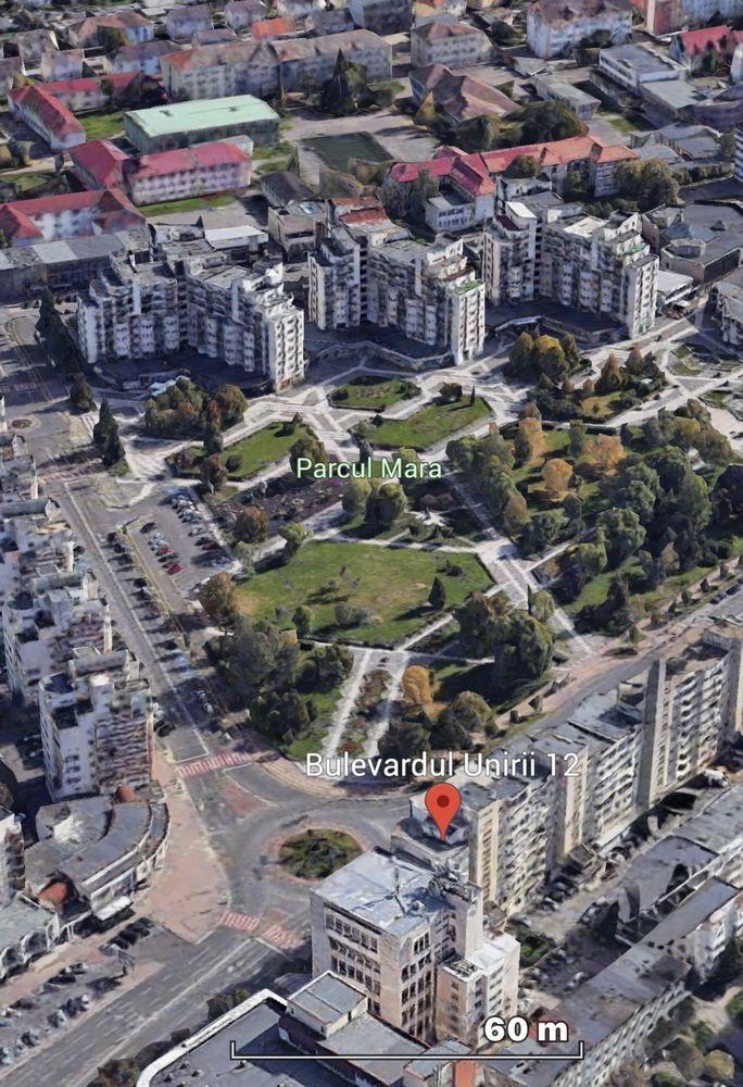 Ap cu 1 cameră, terasă spre Parcul Mara, prima inchiriere