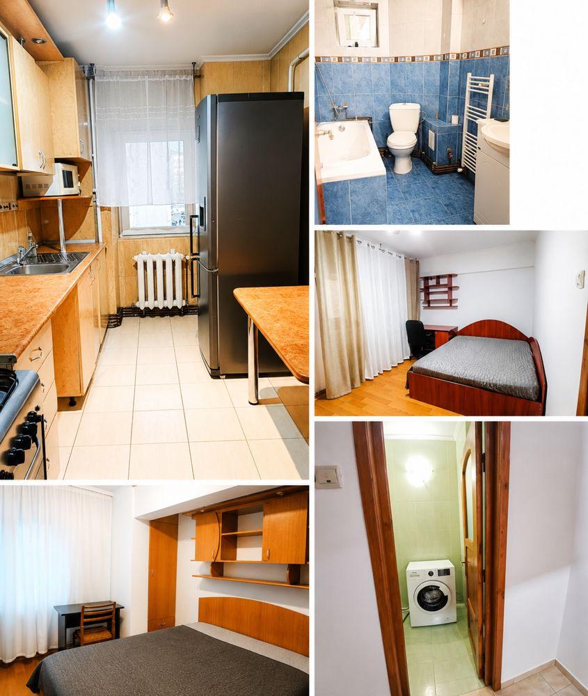 Inchiriez apartament cu 3 camere decomandate