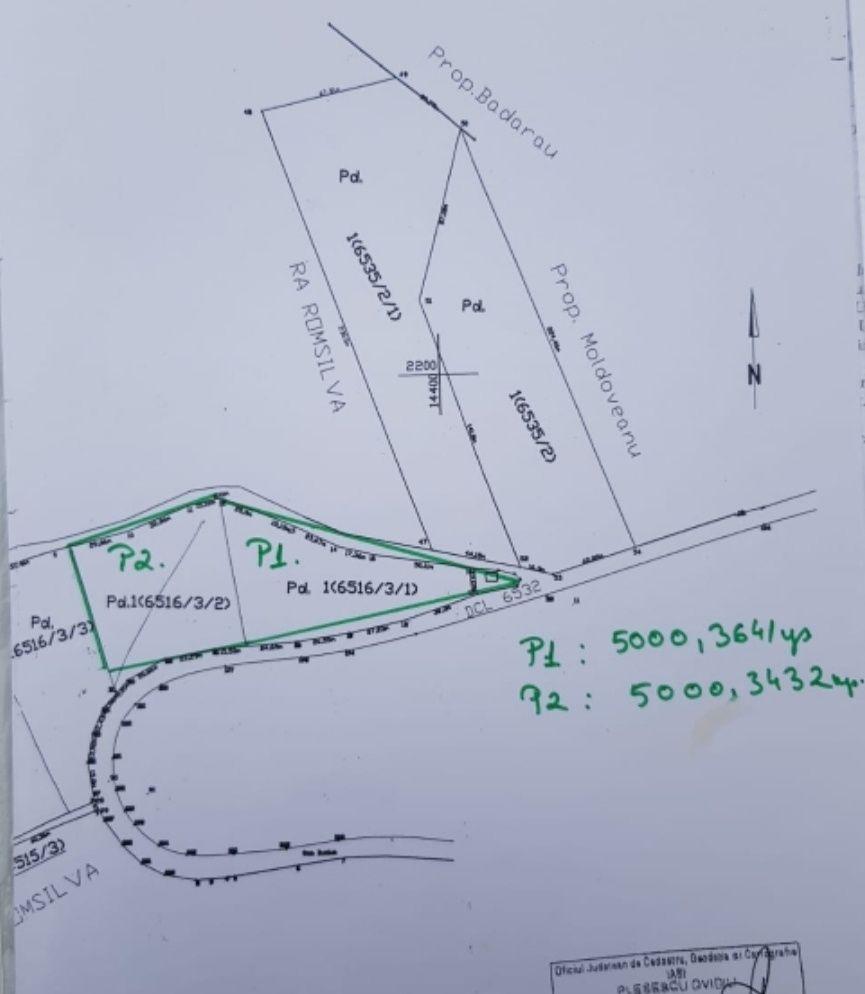 Vând 10.000 mp Pădure Compactă (sau 2 loturi x 5.000 mp) Iași - Zona Bucium portunitate Investiție – Proprietar