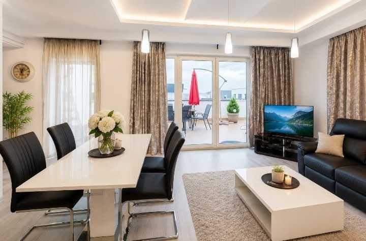 Penthouse 70, mp+Terasa 40 mp,3 Camere str.Virgil Ispas