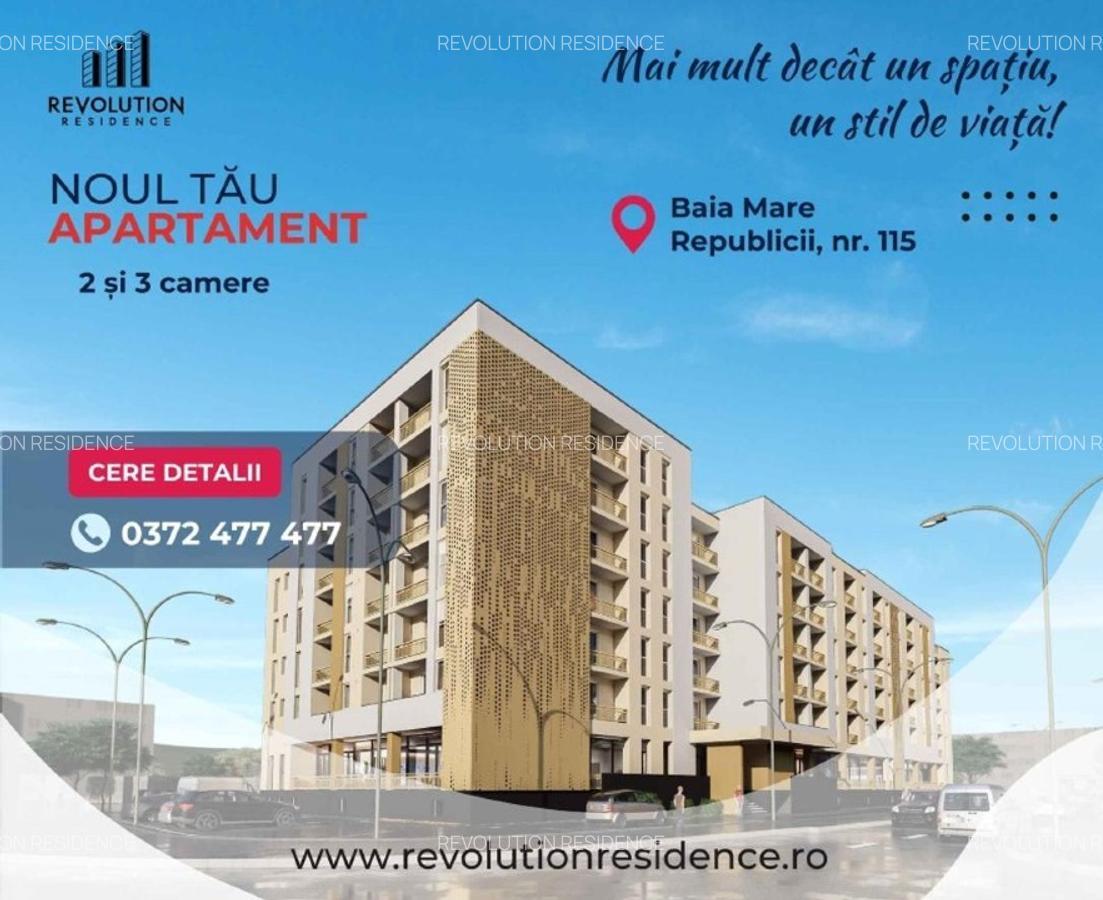 NEW! Apartamente 2 -3 camere - Republicii 115, Baia Mare
