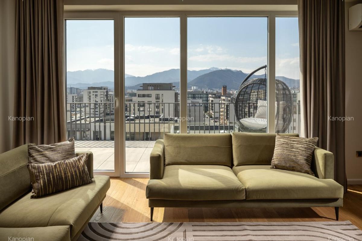 Penthouse 3 camere | Coresi | Terasă  | Vedere Tâmpa | Parcare inclusă - imagine 1