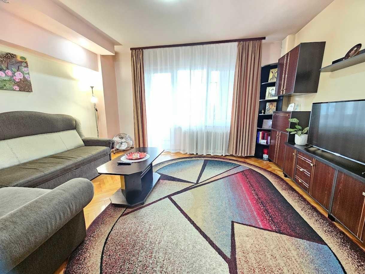 Apartament 3 camere Tudor etaj 2 cu balcon 16 mp zona Fortuna