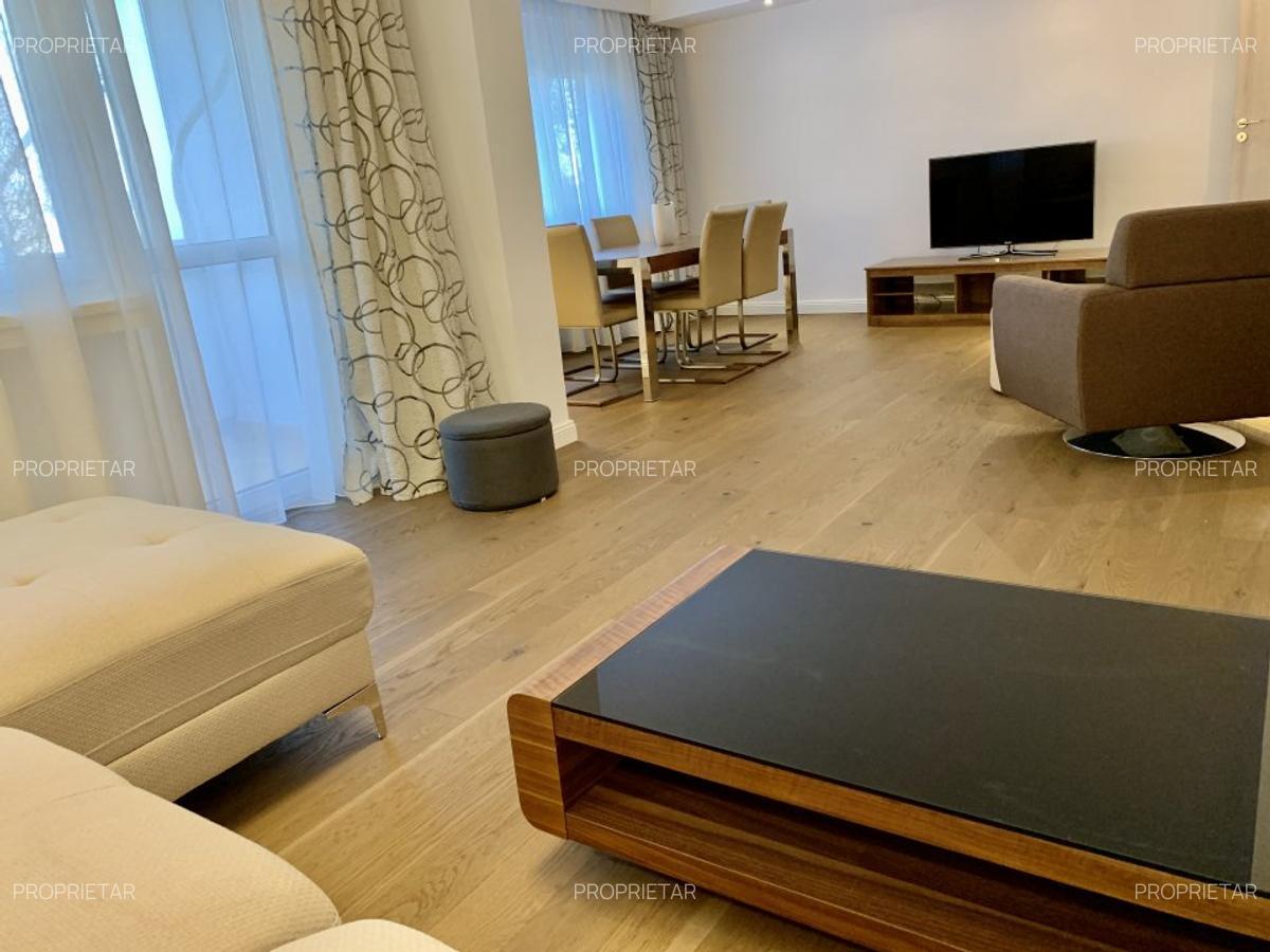 PROPRIETAR ap Domenii, Sandu Aldea 3cam 100mp et 1/4 decomandat mobilat renovat - imagine 1