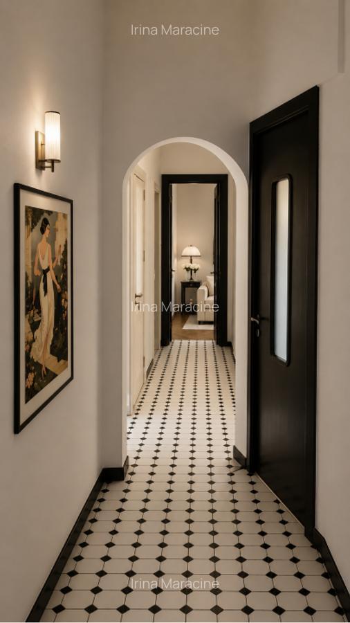 Apartament  într-o vilă interbelică din zona Popa Soare, restaurat - imagine 1
