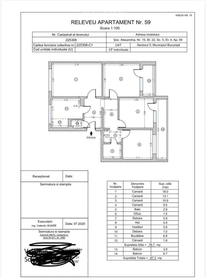 4 cam dec Sos Alexandriei nr 15- Lidl Teius (direct proprietar) - imagine 1