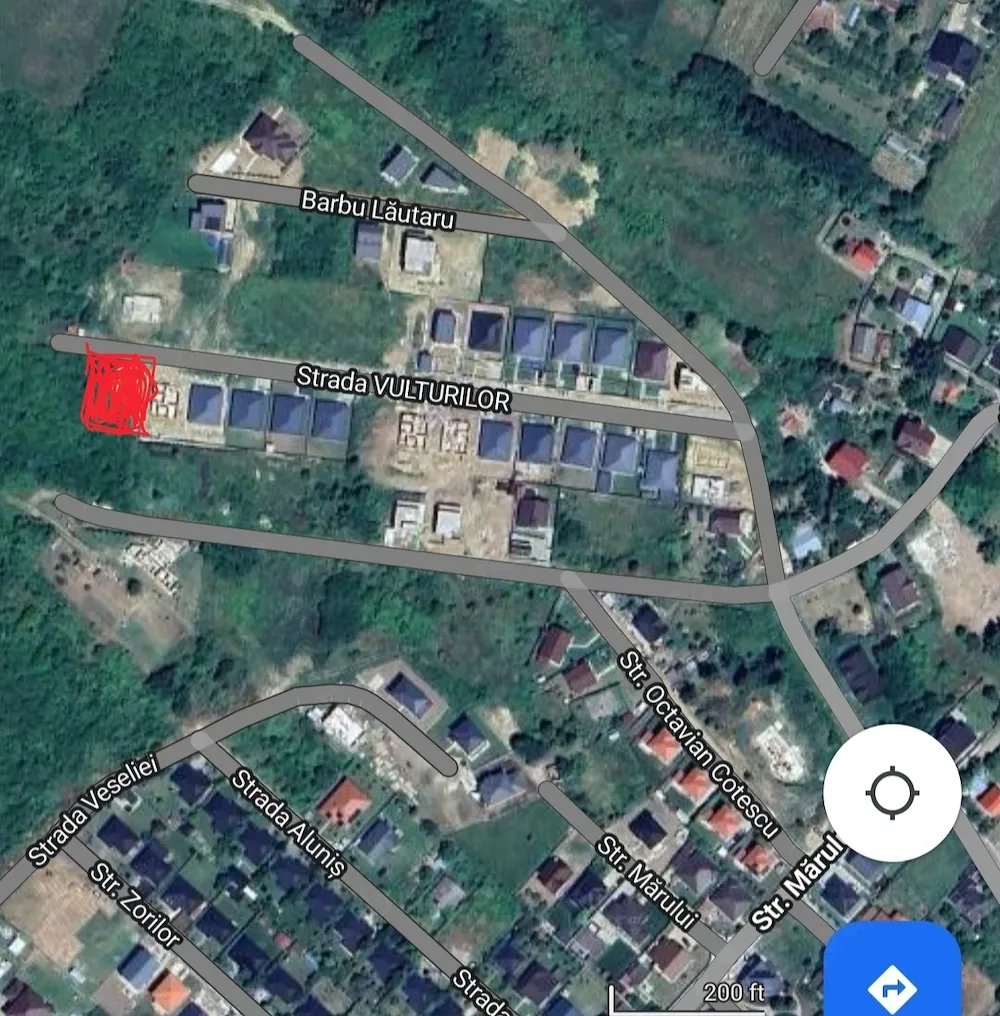 Teren intravilan 500 mp Valea Adâncă
