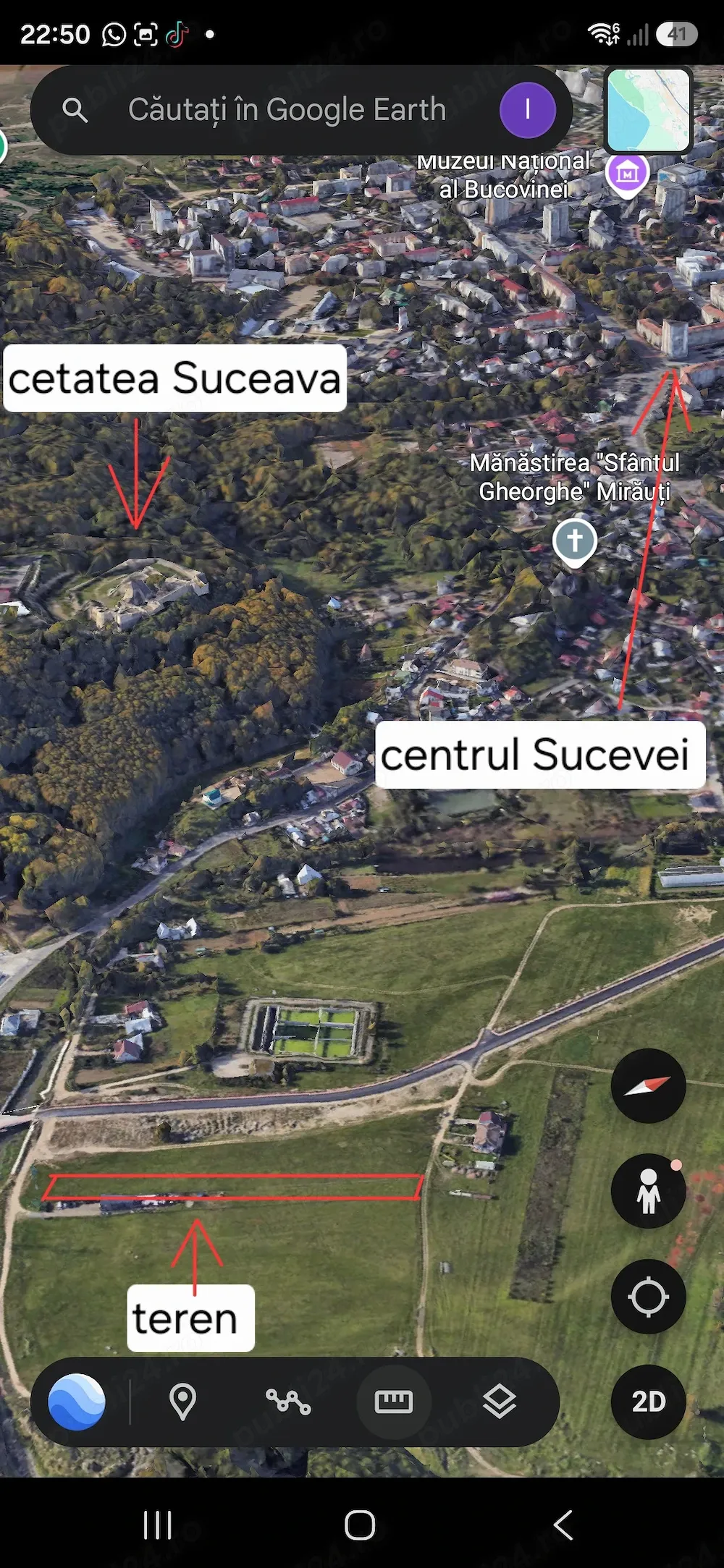 Teren intravilan de vânzare   parcele de 4 ari | Locație excelentă în Suceava