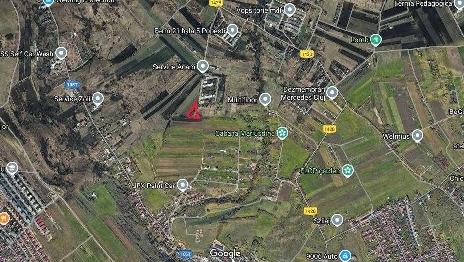 Vând teren 700 mp zona Lombului - Popești Cluj