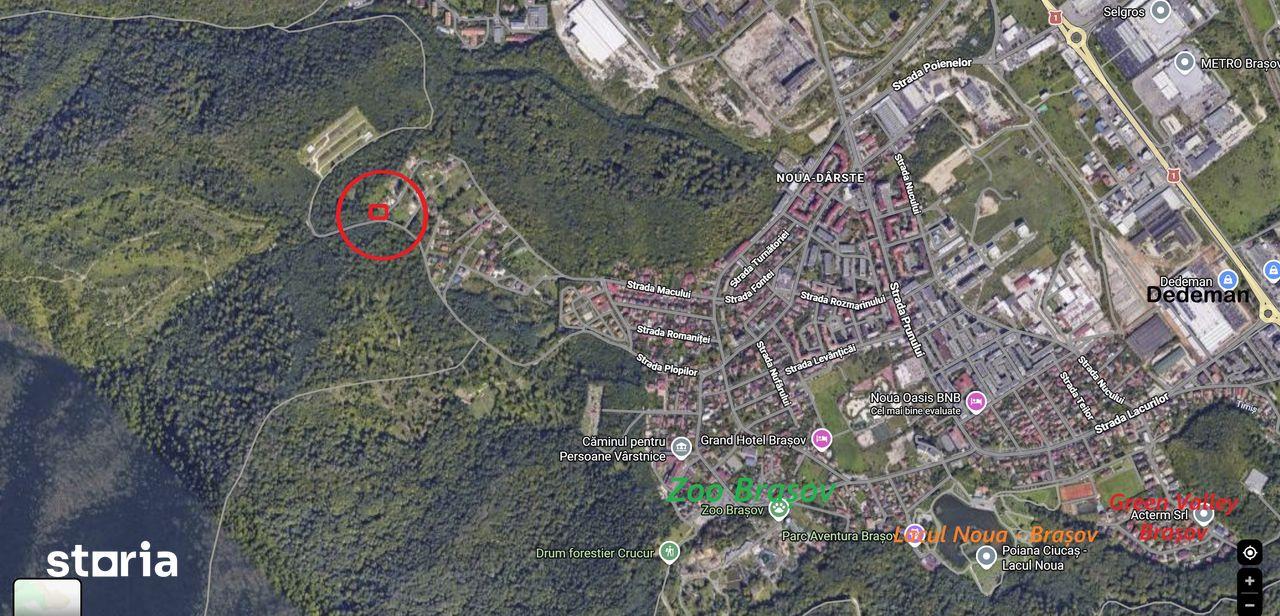 Teren 1000mp Brașov Str. Plopilor 46-Zonă exclusivistă-Parc Kronstadt