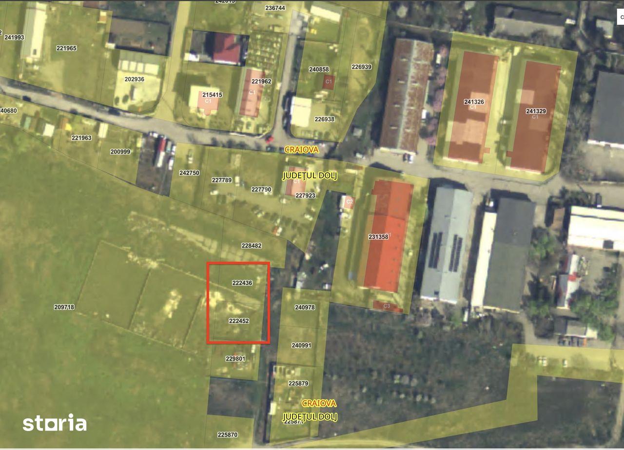 Terenuri Bariera Valcii, zona Avicola 2 x 500mp