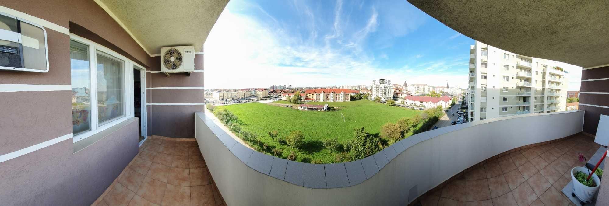 Apartament modern cu 3 camere, terasă panoramică – Nufărul Plaza