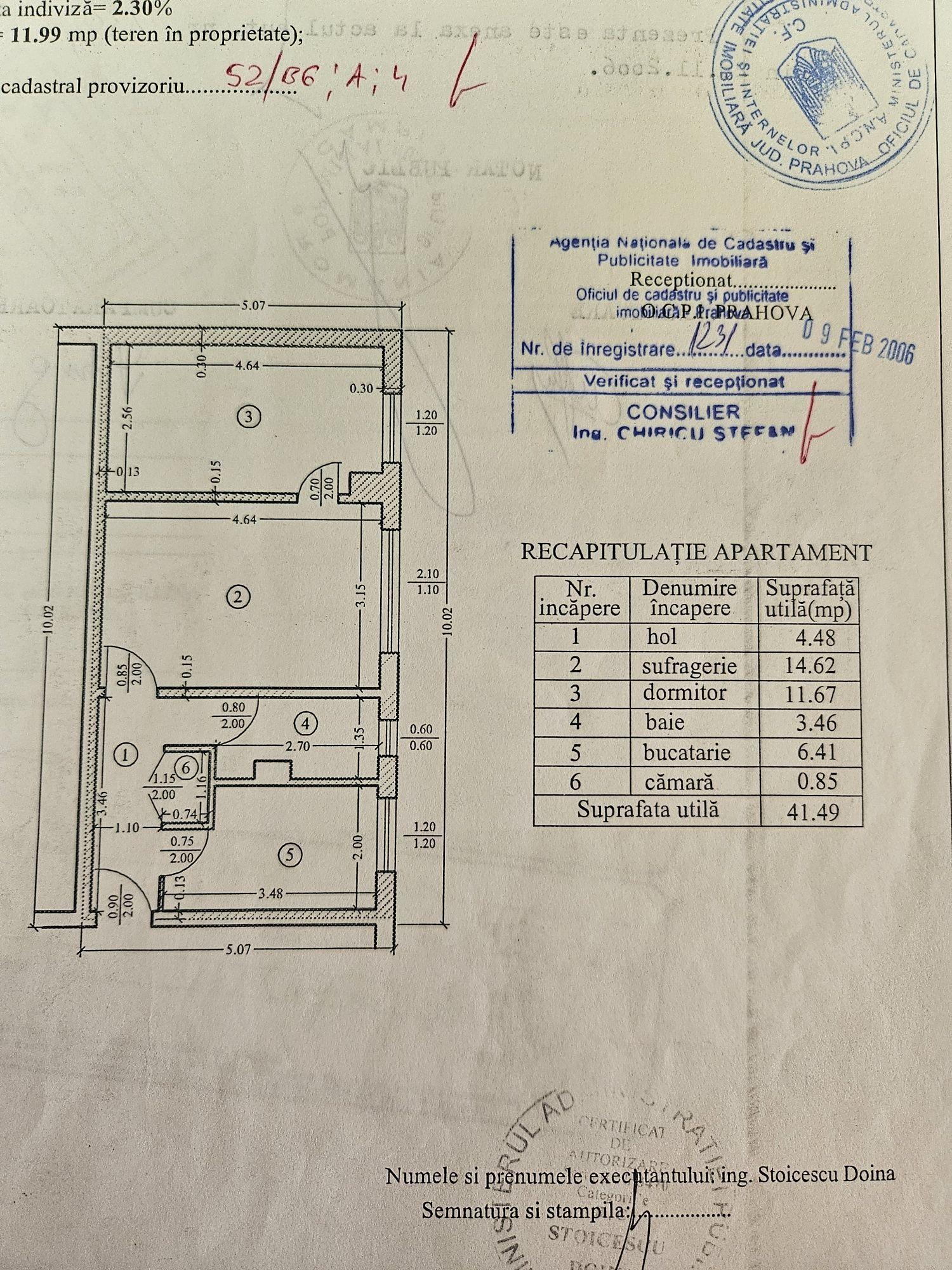 Apartament Câmpina, 2 camere,