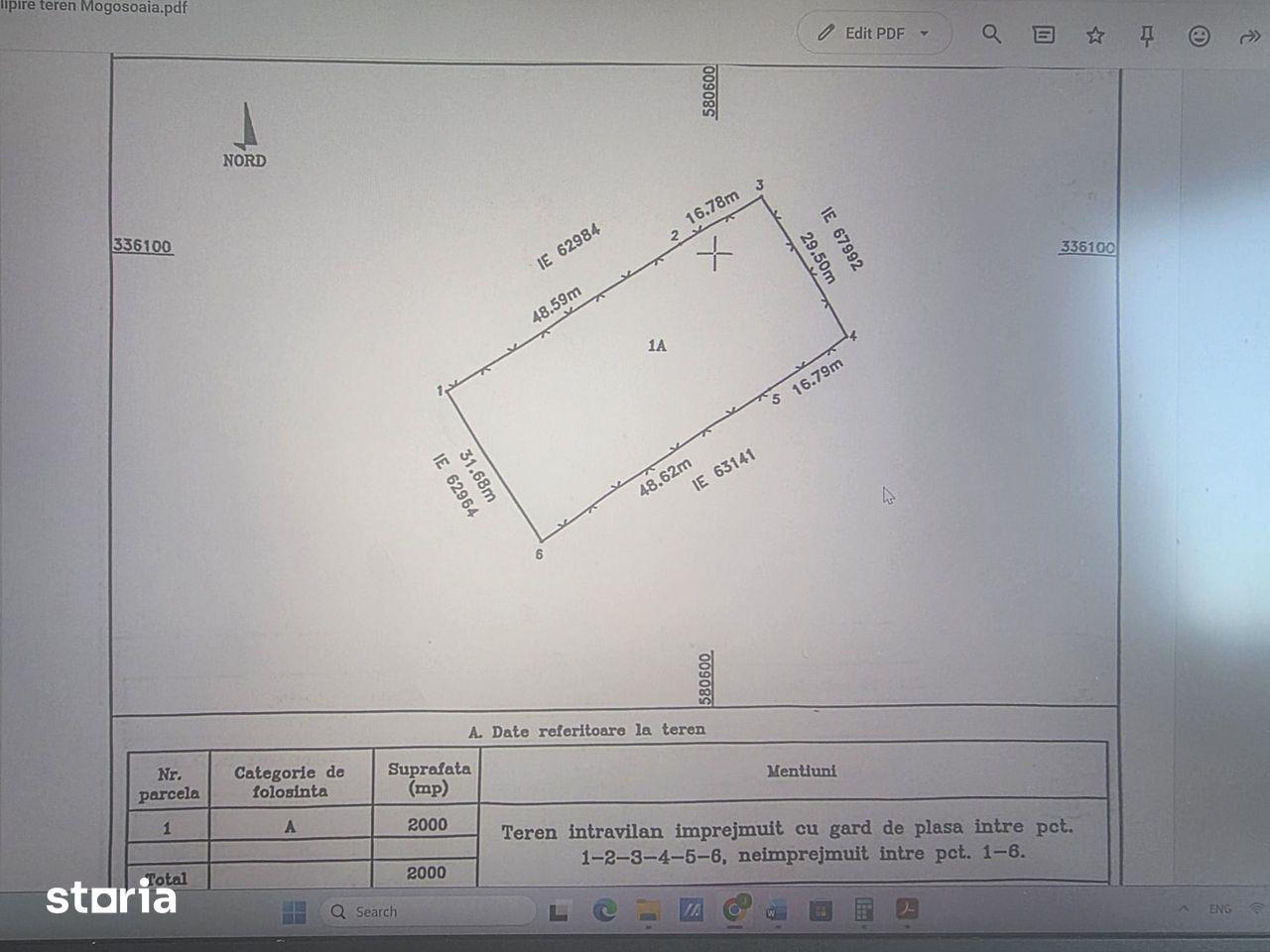 Teren comercial , 2000mp, în zonă centrala Mogosoaia - imagine 1