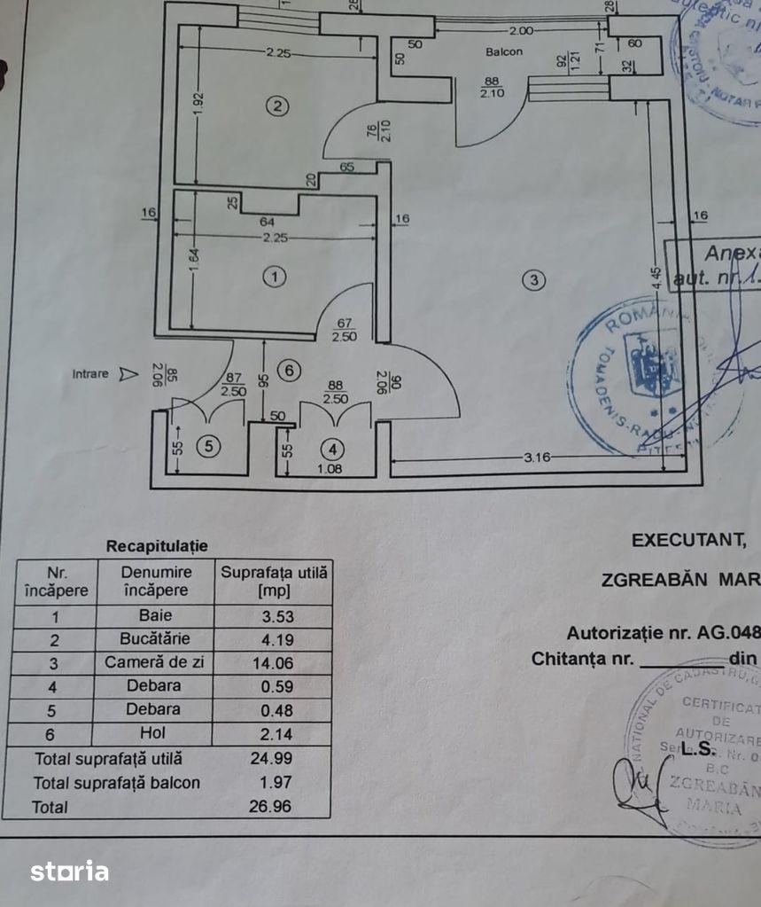 GARSONIERĂ COMFORT 1 BLOC 1989 | Etaj 3/4 |Balcon inchis|str. Alunului
