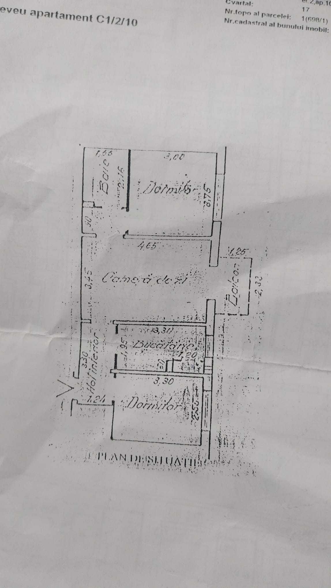 Apartament 3 camere SD, Pacurari