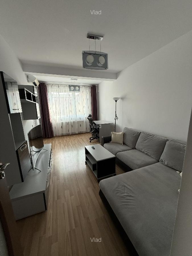 Apartament 2 camere complet mobilat, loc parcare, centrală proprie, AC, bloc mic
