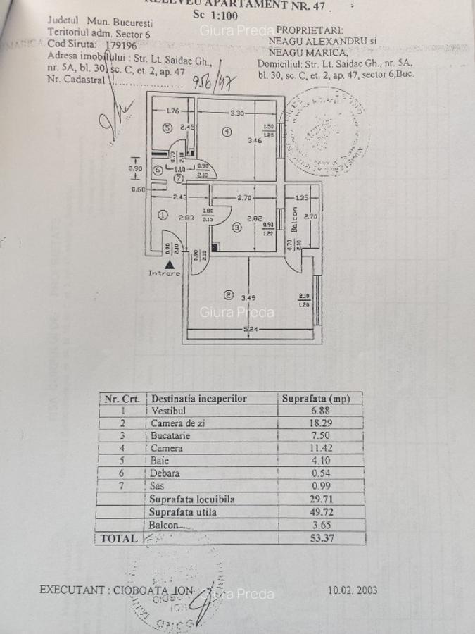 Apartament 2 camere Crângași