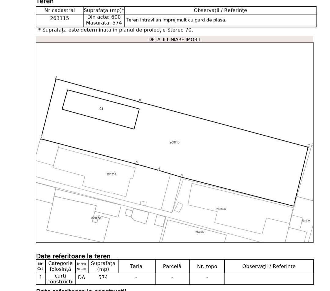 Teren + casa batraneasca in Km 5 - imagine 1
