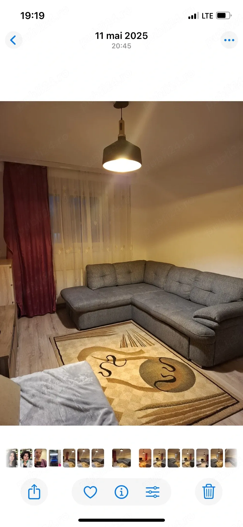 Garsoniera confort 1, la parter de casa, de vanzare.