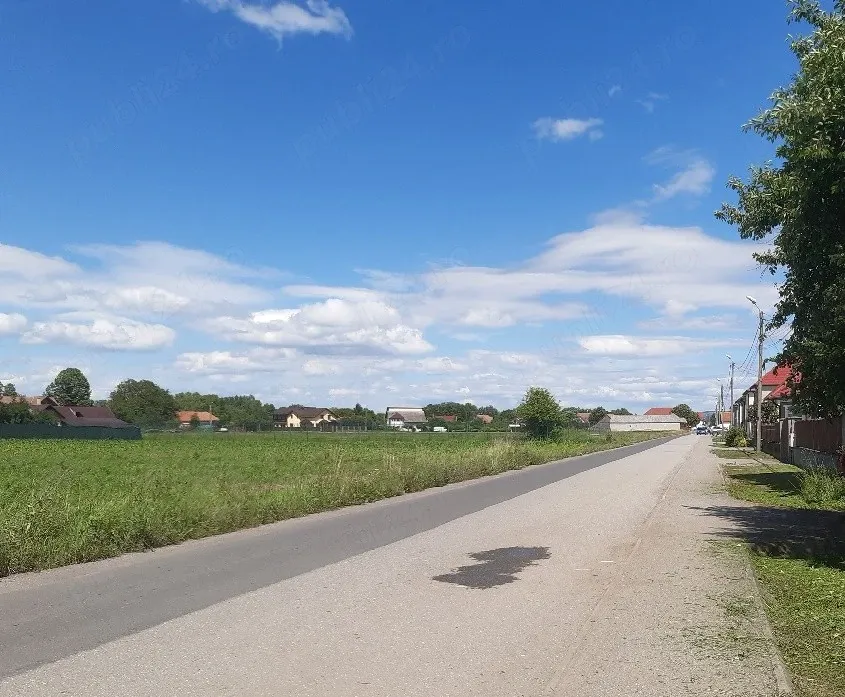 Vand teren intravilan Lunca Calnicului construibil utilitati la drum asfaltat, pozitionat  central - imagine 1