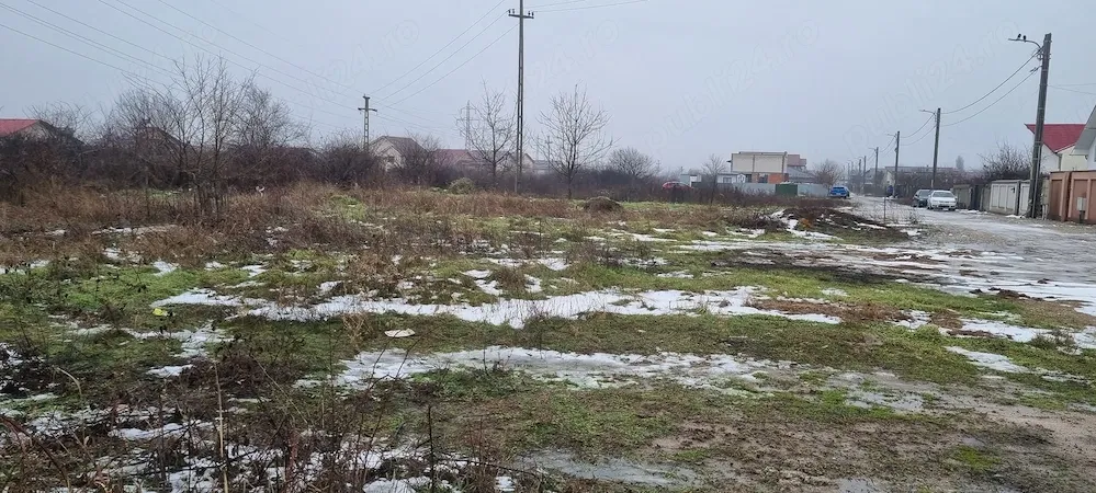 Teren intravilan, garlesti 665mp, 33 m deschidere