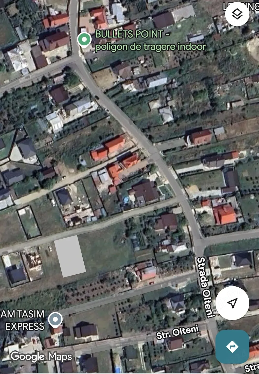 Vând teren intravilan strada Olteni platou Trivale 2,5km până în centru