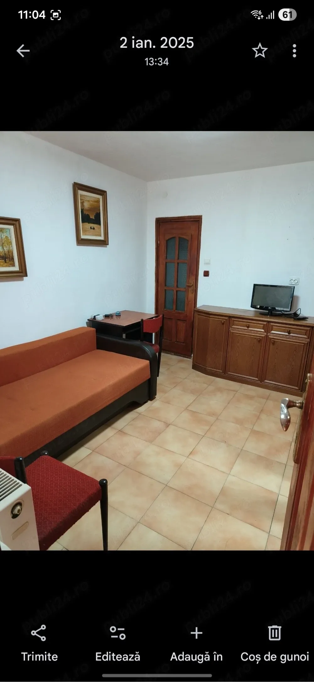 inchiriez apartament 1camera Tiglina 1