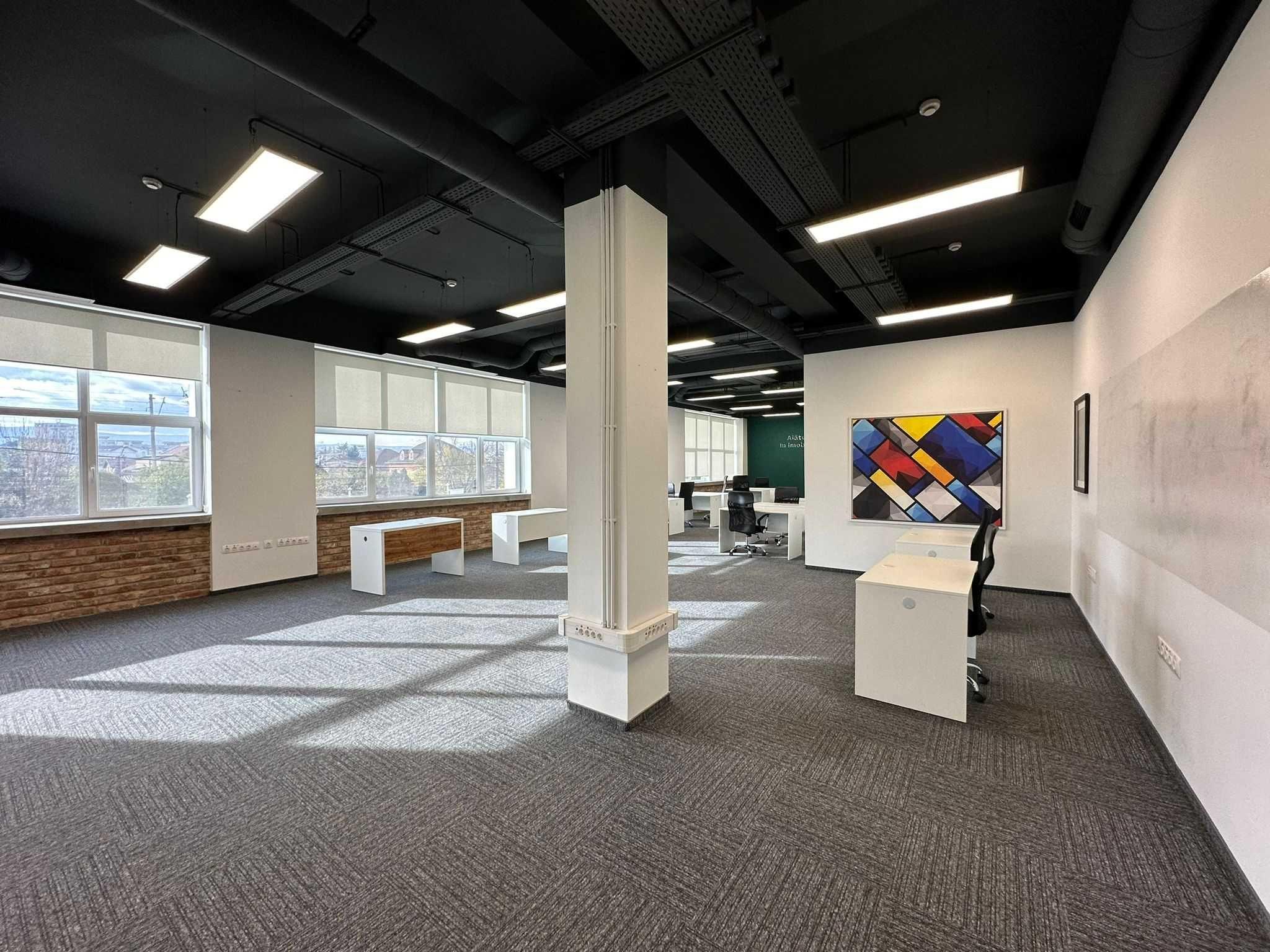 Birou 255 mp de închiriat, etaj 1, clădire de birouri clasa A