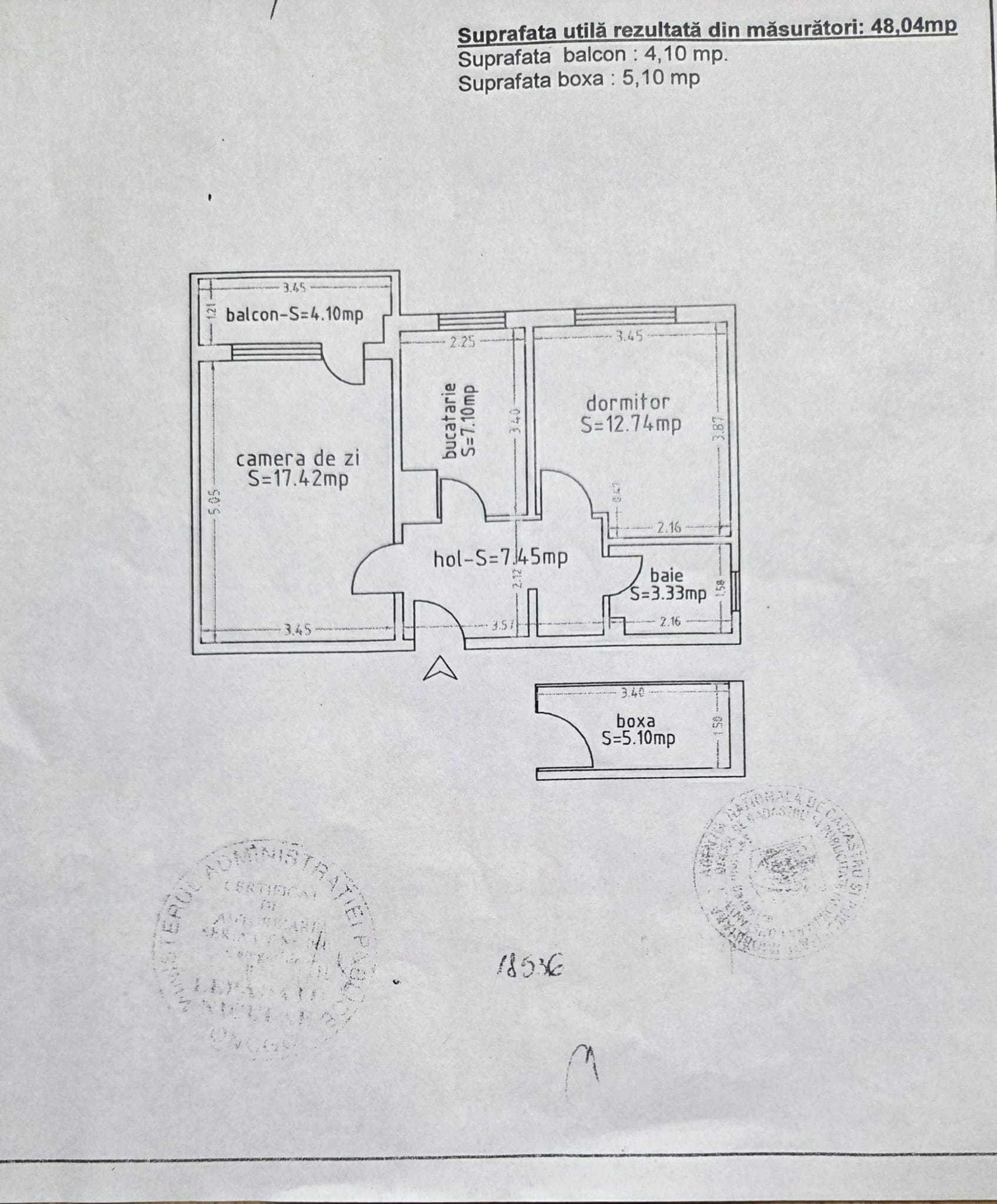 Apartament 2 camere de vanzare - Tomis Nord, zona Rovere, Constanta - direct proprietar