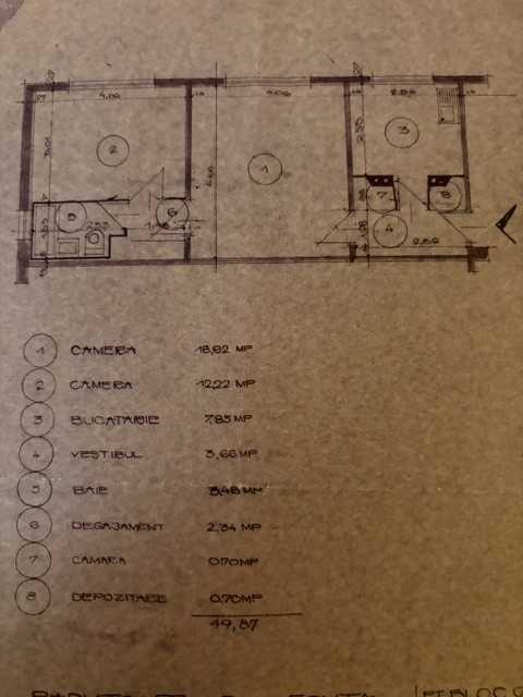 Proprietar, vand apartament 2 camere tip Q, parter, Aleea Calinului - imagine 1