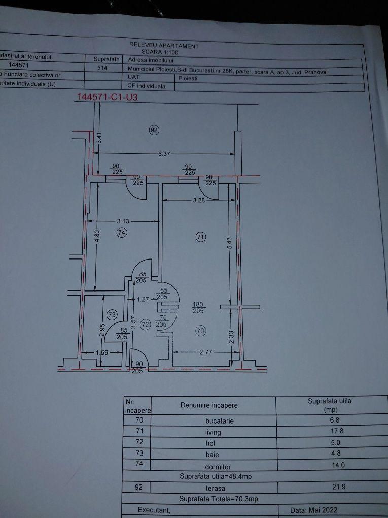 Vând apartament 2 camere în blocul White Tower Ploiesti - imagine 1