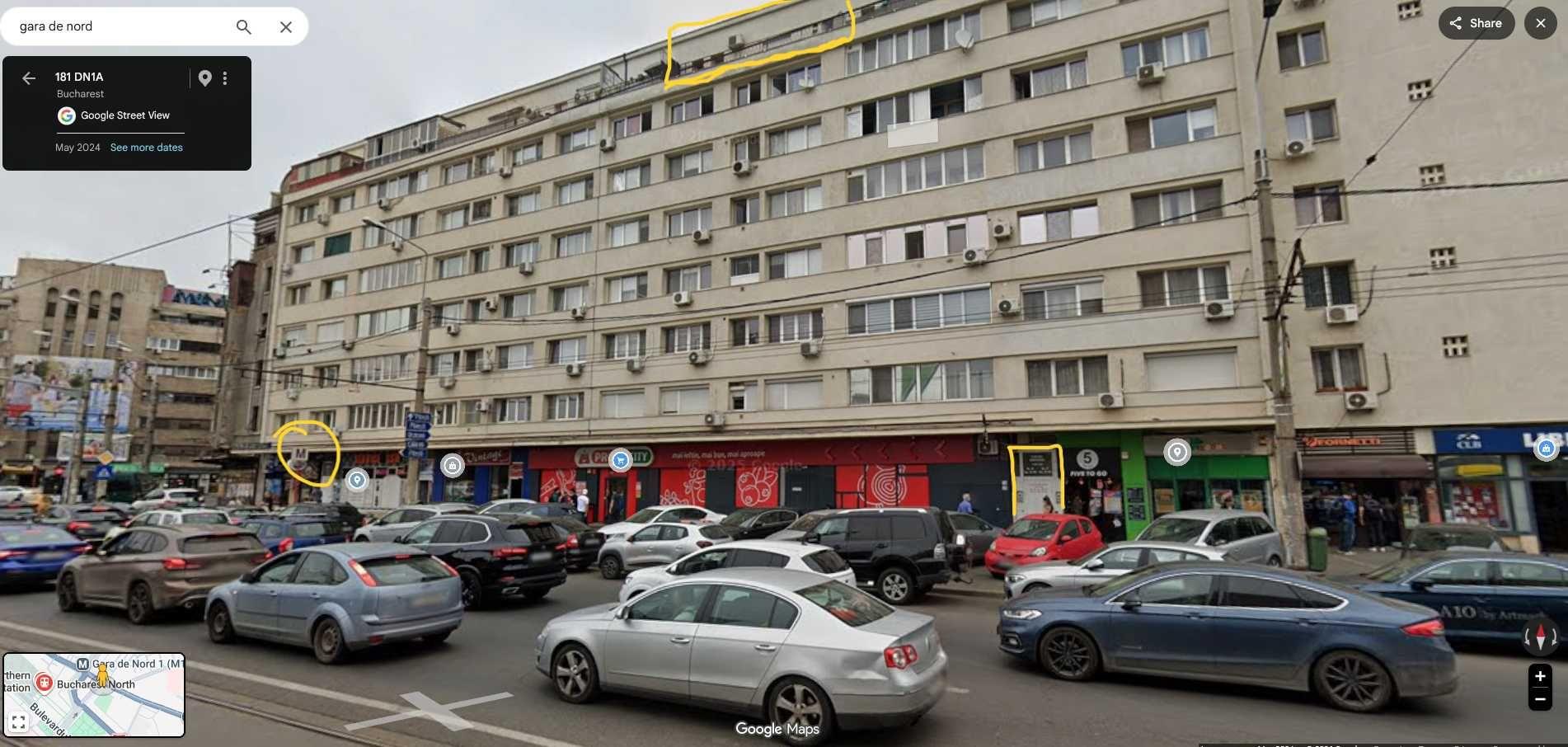 Garsoniera | Gara de Nord | Metrou in fata blocului | Terasa proprie | FARA RISC SEISMIC | Clasa energetica A - imagine 1